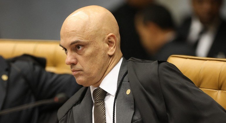 Ministro do STF Alexandre de Moraes, alvo de pedido de impeachment de Bolsonaro