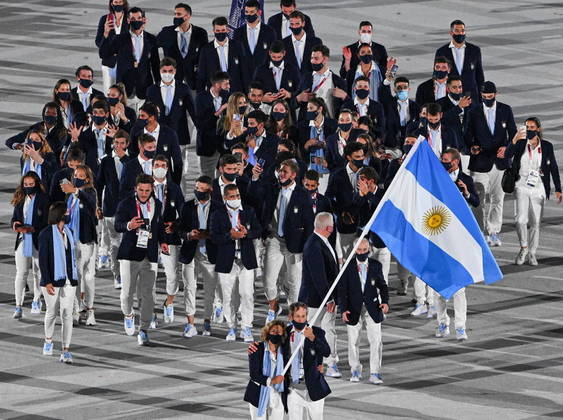 Toquio 2020 Delegacao Argentina Canta E Ganesa Danca Em Abertura Fotos R7 Olimpiadas