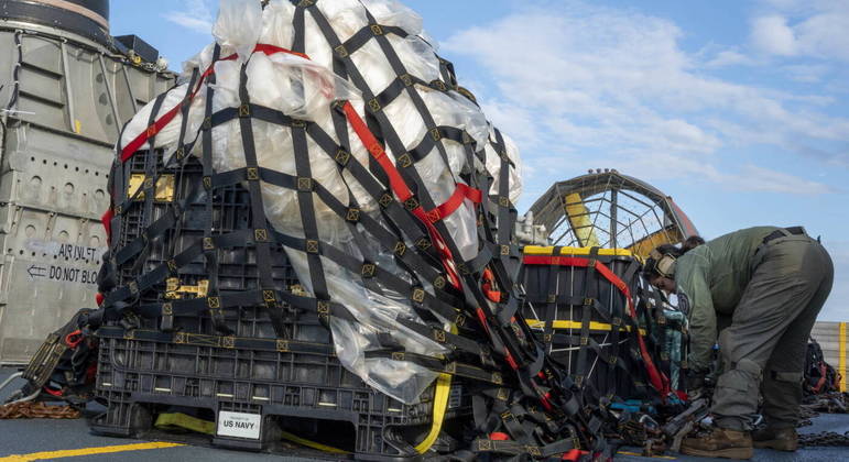 Marinha dos EUA recuperou sensores e peças eletrônicas de balão chinês