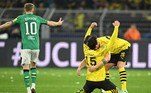 No mesmo horário, o Borussia Dortmund recebeu o Newcastle no Signal Iduna Park e venceu os ingleses com autoridade, por 2 a 0. Fullkrug e Julian Brandt balançaram as redes para os aurinegros