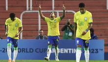 Brasil se recupera de derrota na estreia e goleia a República Dominicana no Mundial sub-20