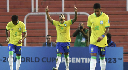 Marcos Leonardo chegou ao seu terceiro gol na Copa sub-20
