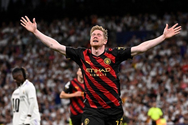 Logo no começo da segunda etapa, aos 67 minutos, o City trocava bons passes perto da área merengue quando De Bruyne encontrou uma brecha e bateu no canto direito de Courtois, que não teve chance. Tudo igual na Espanha!