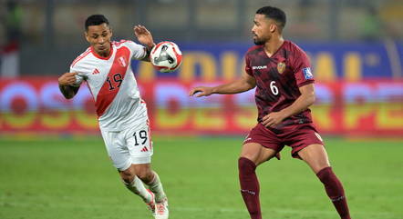 Venezuela e Peru empataram em 1 a 1 pelas Eliminatórias
