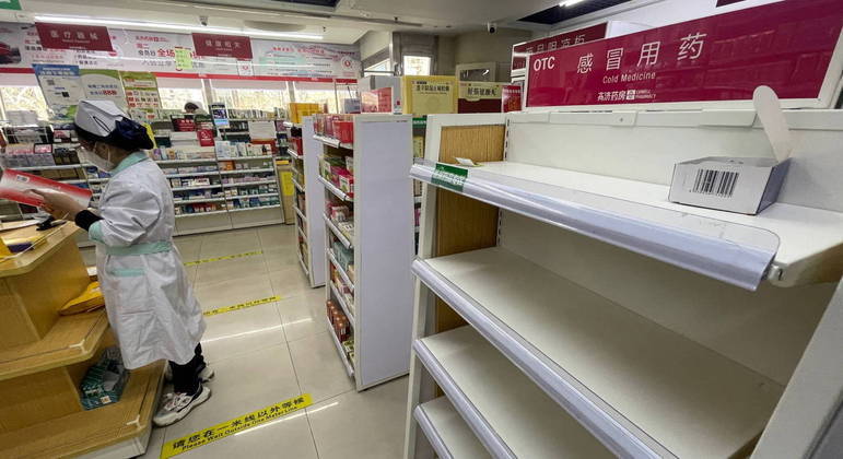 Farmácias têm prateleiras vazias, o que provoca corrida por remédios clandestinos na China