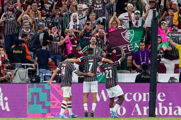 O Fluminense venceu o Al-Ahly por 2 a 0 nesta segunda-feira (18), na semifinal do Mundial de Clubes, e está na final do torneio. Confira as melhores fotos do duelo:
