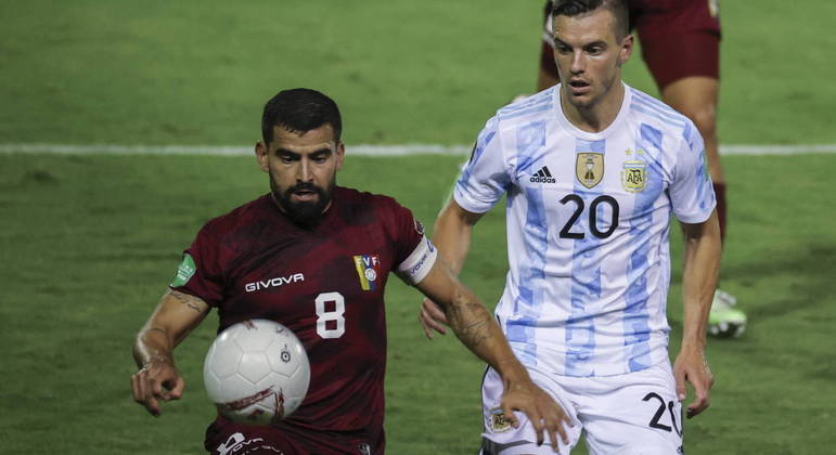 Giovani Lo Celso é um dos atletas que poderão ser retirados do jogo contra o Brasil