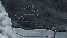 Maior iceberg do mundo se desprende na Antártica