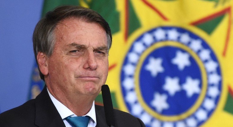 O presidente Jair Bolsonaro, que indicou André Mendonça para o STF
