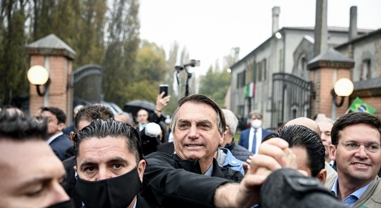 Na Itália, Bolsonaro gravou vídeo que foi exibido durante a abertura da COP26