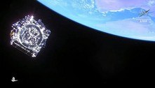 Telescópio James Webb conclui abertura de seu espelho principal