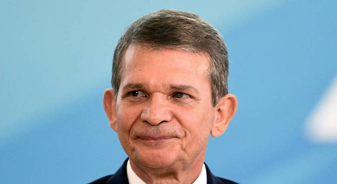 O presidente da Petrobras, Joaquim Silva e Luna