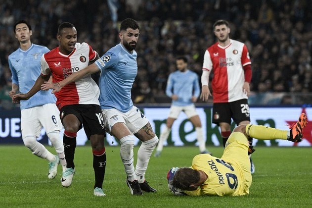 Já na Itália, a Lazio recebeu o Feyenoord e venceu com um gol solitário de Ciro Immobile