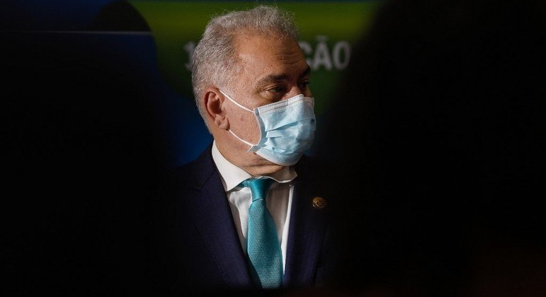 O ministro da Saúde, Marcelo Queiroga
