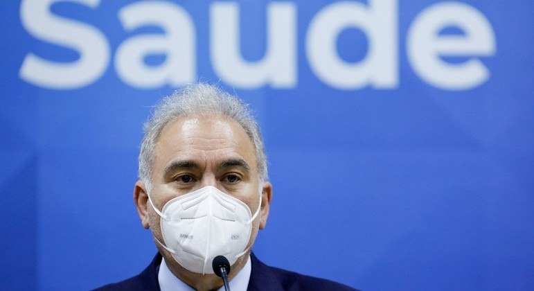 O ministro da Saúde, Marcelo Queiroga
