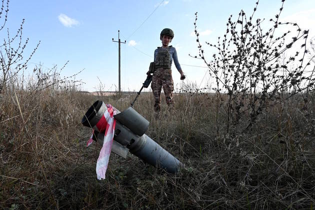 Até junho deste ano, ao menos 540 mil itens que não explodiram, de foguetes a minas terrestres, foram localizados
