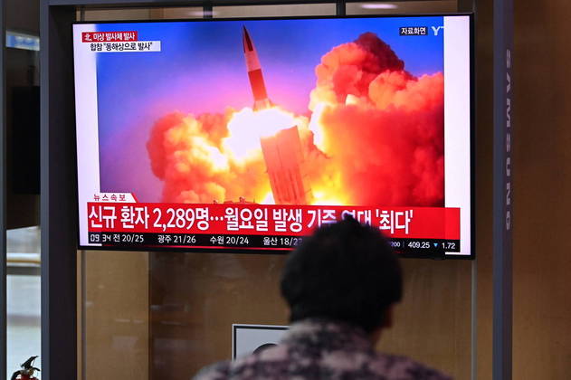 Em setembro do ano passado, a Coreia do Norte lançou um 