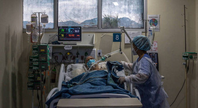 Cerca de 40% dos pacientes intubados voltam a ser internados seis meses depois