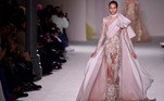 FASHION-FRANCE-SAAB
A model presents a creation from Elie Saab Haute-Couture Spring-Summer 2023-2024 collection during Paris Fashion Week in Paris, on January 25, 2023.
JULIEN DE ROSA / AFP
