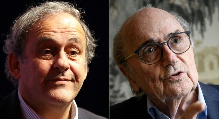 Justiça da Suíça acusa Michel Platini e Joseph Blatter de fraude