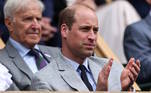 Também celebridade mundial, o príncipe William, marido de Kate, manteve a postura sempre calma em eventos públicos
