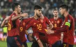 6º EspanhaValor: 777 milhões de euros (R$ 4,11 bilhões)Principais jogadores: Pedro, Gavi e Rodri Classificação na última Copa do Mundo (Catar): 13º