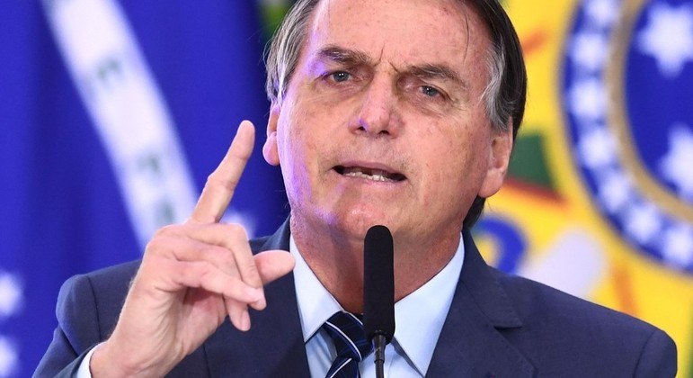 Bolsonaro discursa na abertura da Semana da Comunicação