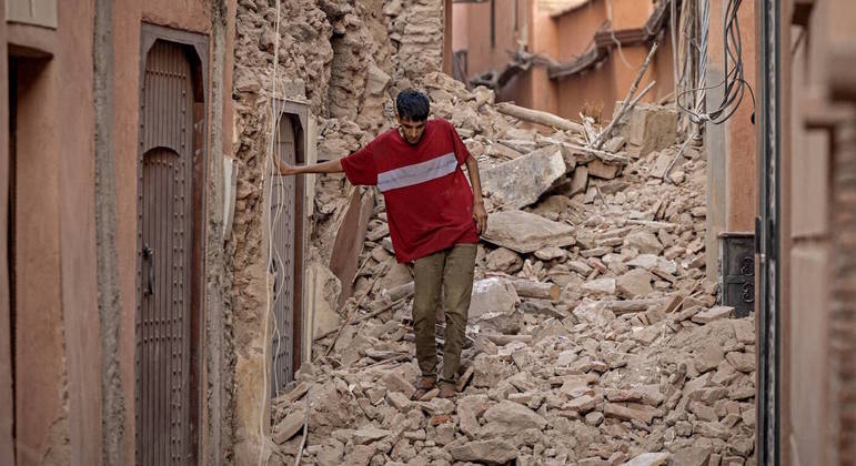 Terremoto no Marrocos assolou a cidade de Marrakech, no norte do país