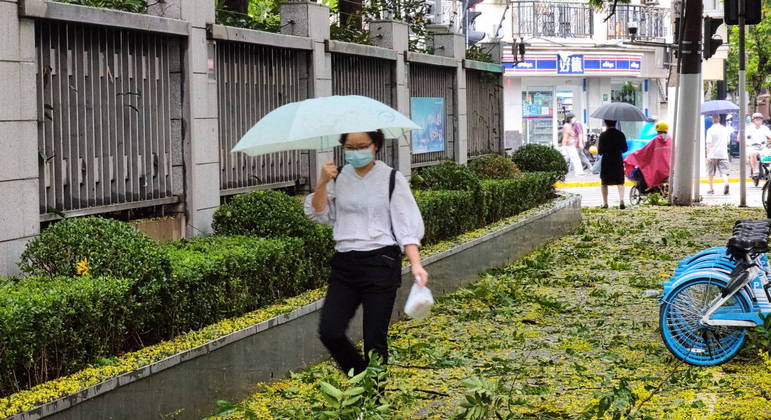 Não há registro de mortos ou feridos em decorrência do fenômeno natural