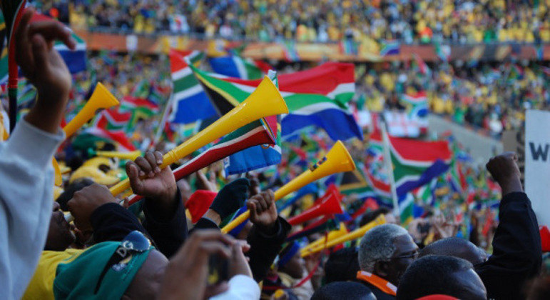 As atordoantes Vuvuzelas da África do Sul