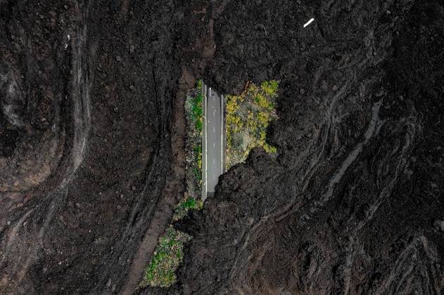 Aftermath of La Palma’s Volcano Eruption segundo colocado em Drone Photo Awards