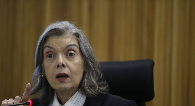 A ministra Cármen Lúcia, do STF