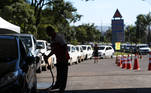 Posto de combustíveis do DF vende gasolina com desconto no Dia de Liberdade de Impostos.
Publicado em 30/05/2019 01:34
 Foto: José Cruz/Agência Brasil
 Local: Brasília