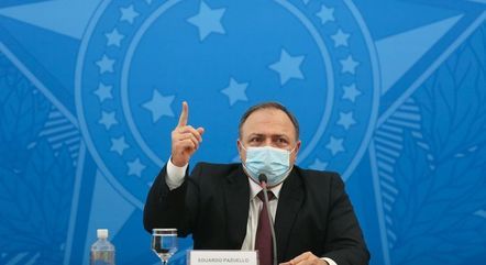 Na imagem, ministro Eduardo Pazuello (Saúde)
