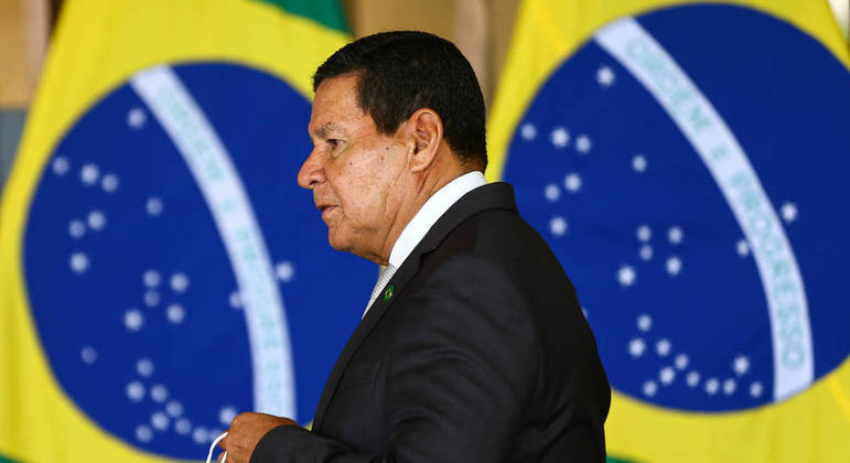 O vice-presidente da República, Hamilton Mourão
