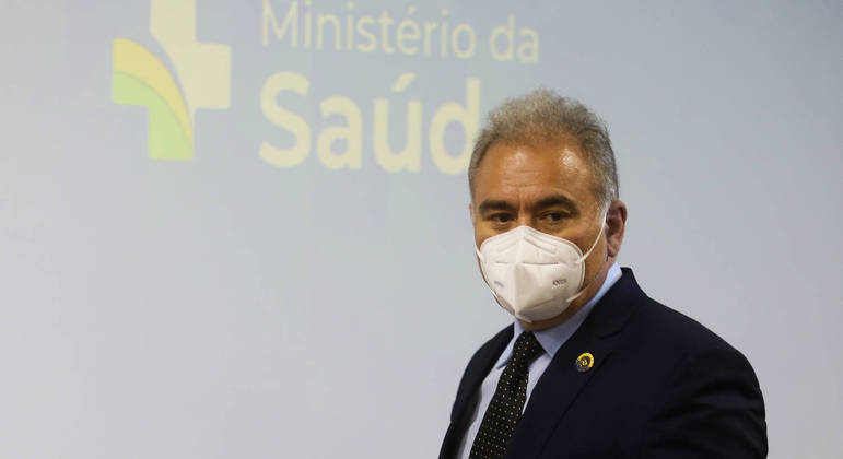 O ministro da Saúde, Marcelo Queiroga.