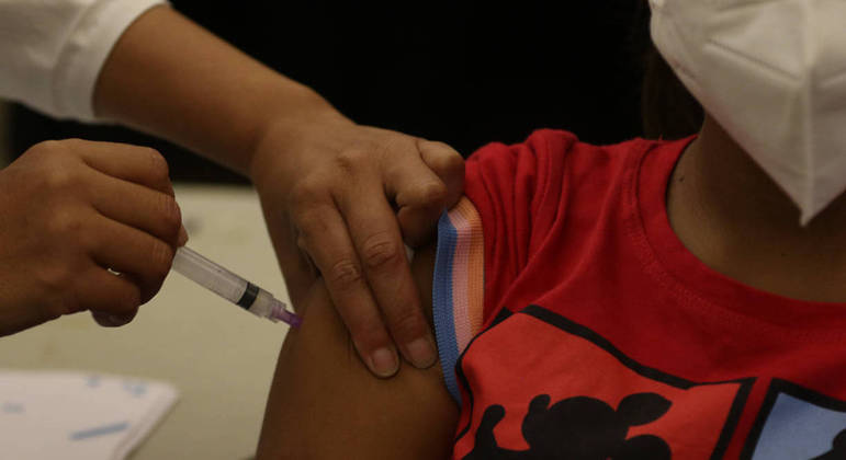 Cidade de SP ultrapassa 50% das crianças de 5 a 11 anos vacinadas contra a Covid-19