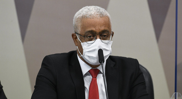 O CEO da Vitamedic, Jaílton Batista, em depoimento à CPI