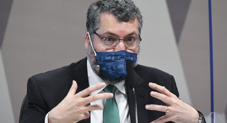 O ex-ministro das Relações Exteriores Ernesto Araújo

 
