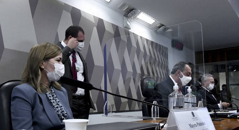 Mayra Pinheiro processou Omar Aziz (PSD-AM) por danos morais, mas ação foi arquivada 
