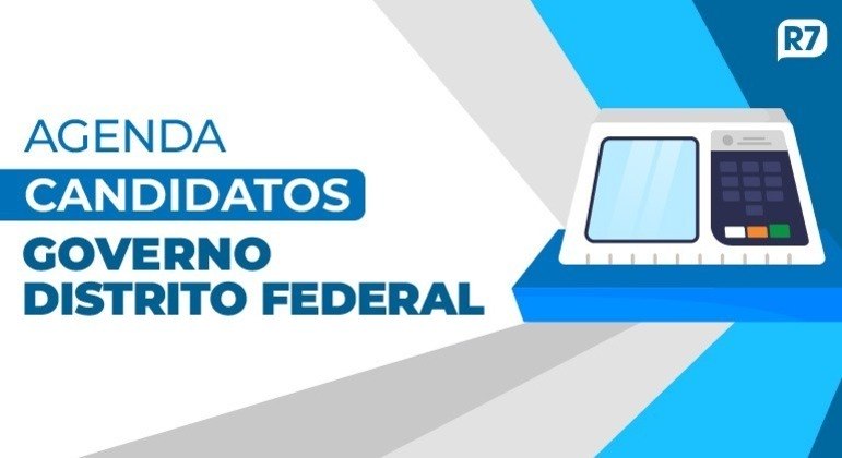 Agenda dos candidatos ao Governo do Distrito Federal nas eleições deste ano