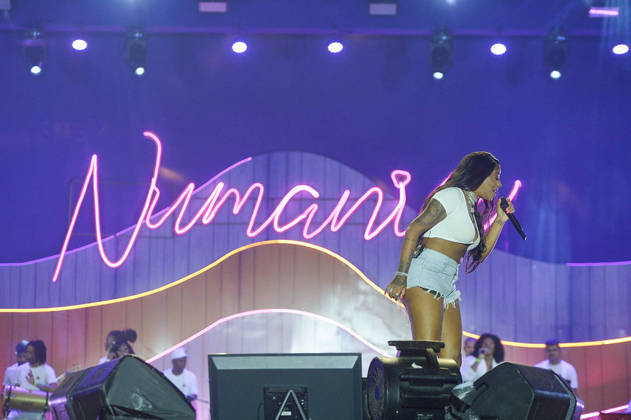 A interação com a plateia foi intensa. Nas redes sociais, Ludmilla admitiu que esperava 