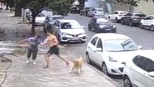 Homem agride faxineira que lavava calçada em bairro nobre de BH