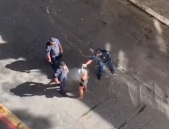 Agressão na Cracolândia