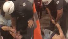 PM enforca torcedor antes de jogo do Corinthians, e jovem desmaia