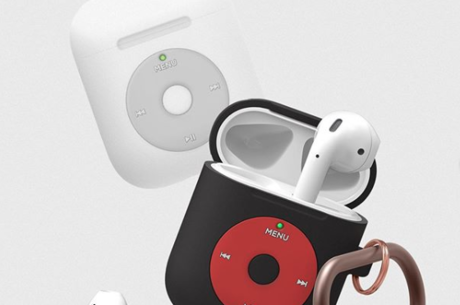 Estojo de recarga do AirPods traz o design do primeiro iPod, o iPod Classic 