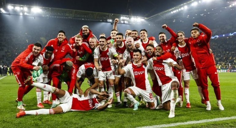 A festa do Ajax pela qualificação