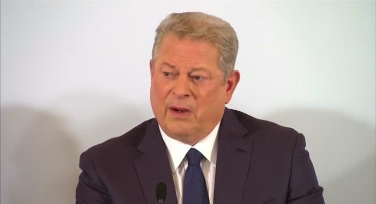 Ex-vice-presidente dos EUA e ativista ambiental Al Gore