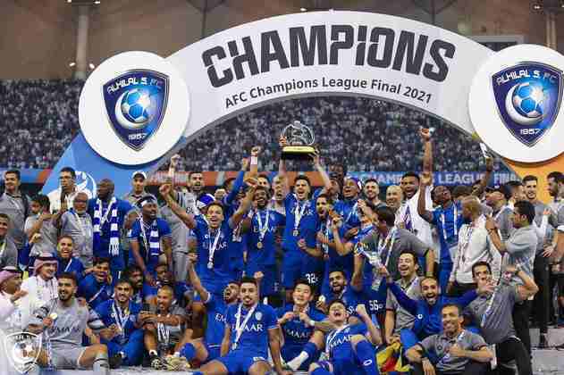 Al-Hilal (Arábia Saudita) - Campeão da Liga dos Campeões da Ásia 2021 - Representante da Ásia
