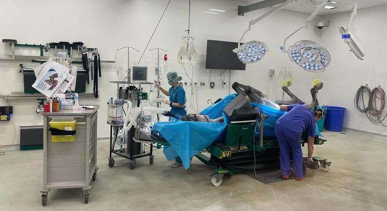 Cirurgias de todos os tipos são realizadas no local com 1 km² em Doha